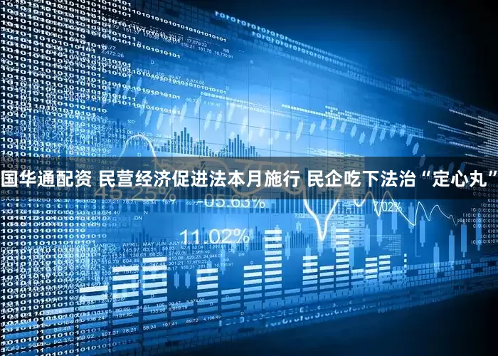 国华通配资 民营经济促进法本月施行 民企吃下法治“定心丸”