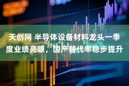 天创网 半导体设备材料龙头一季度业绩亮眼，国产替代率稳步提升