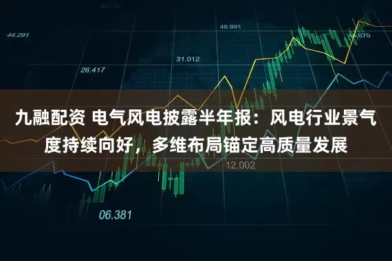 九融配资 电气风电披露半年报:风电行业景气度持续向好,多维布局锚定高质量发展